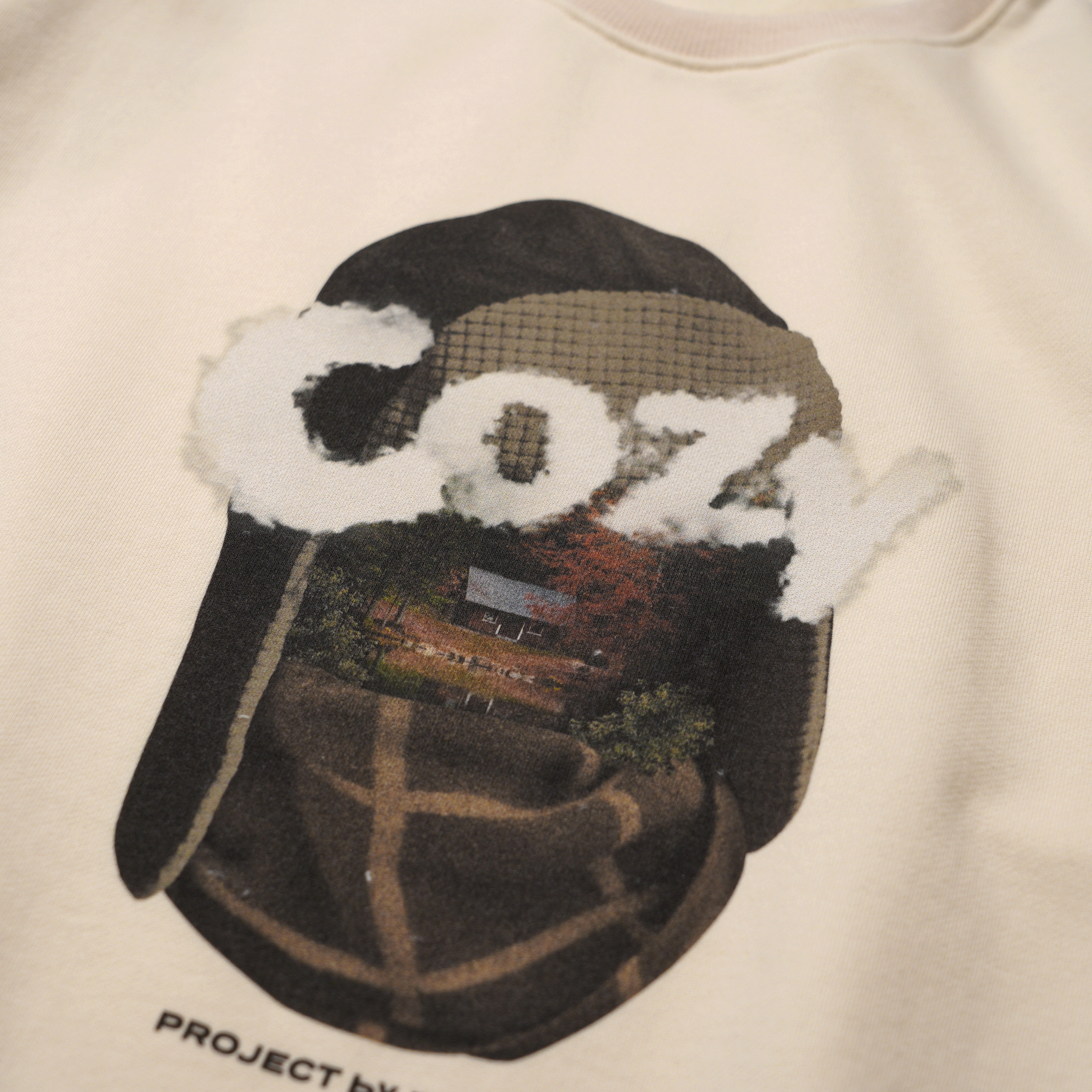 P.B.P - “COZY” GRAPHIC SWEATSHIRT - Off White