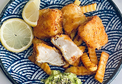 Premium Cod Fish N Chips by CookingInSerenity
