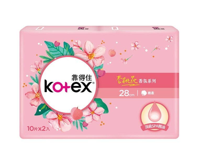 【靠得住】杏桃花香氛夜薄 28cm*10片*2入