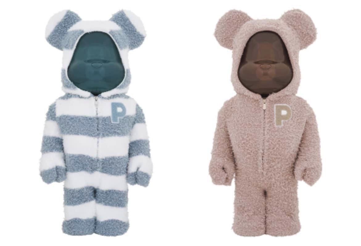 -(G16)-BE@RBRICK X GELATO PIQUE 睡衣熊 400% (E12b) /1000%