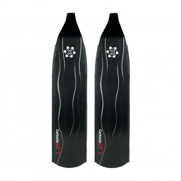 CARBONIO GFT - NANO 3D 全碳纖維長蛙鞋板