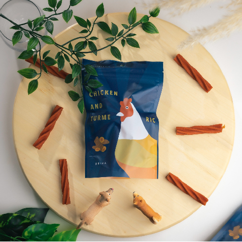 毛骨力純肉潔牙骨-薑黃