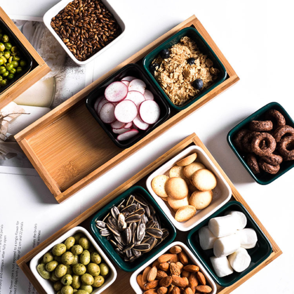 【Hook's嚴選】北歐色釉分隔盤