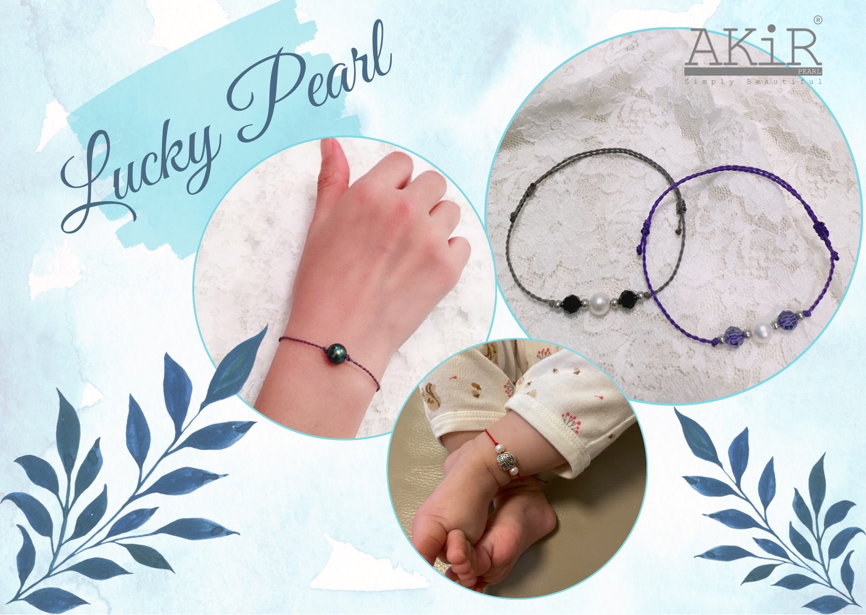 Lucky Pearl 幸運珍珠手繩 | AKiR Pearl