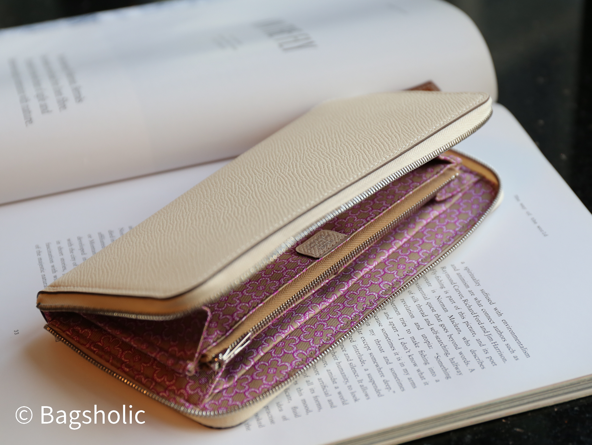 Hermès Silk'In Long Wallet