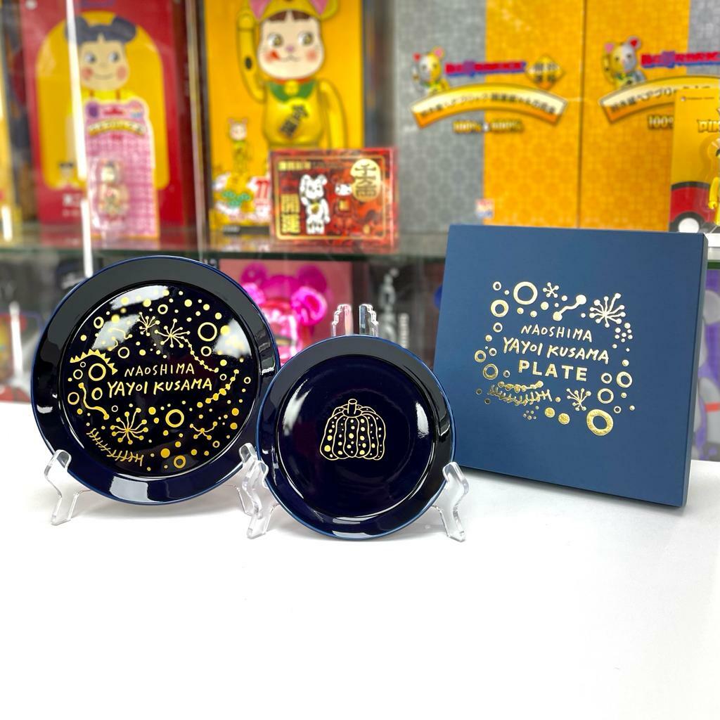 Yayoi Kusama Naoshima Set of 2 Plate