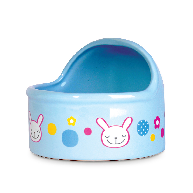 Jolly 半圓頂食物碗 (藍色) - 大 