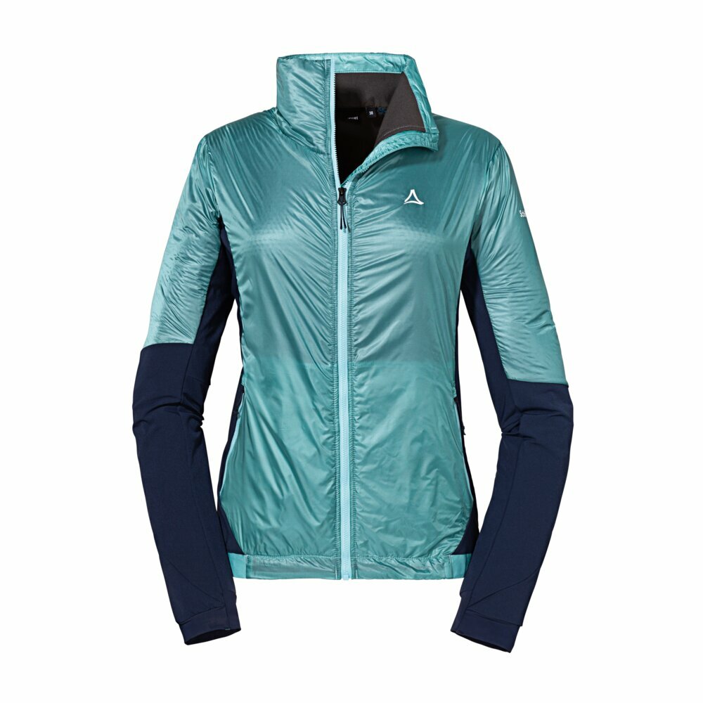 【Schoffel】女POLARTEC防風抗雪保暖透氣連帽外套 / 22SL20-13072-[清水藍、藍雛菊]
