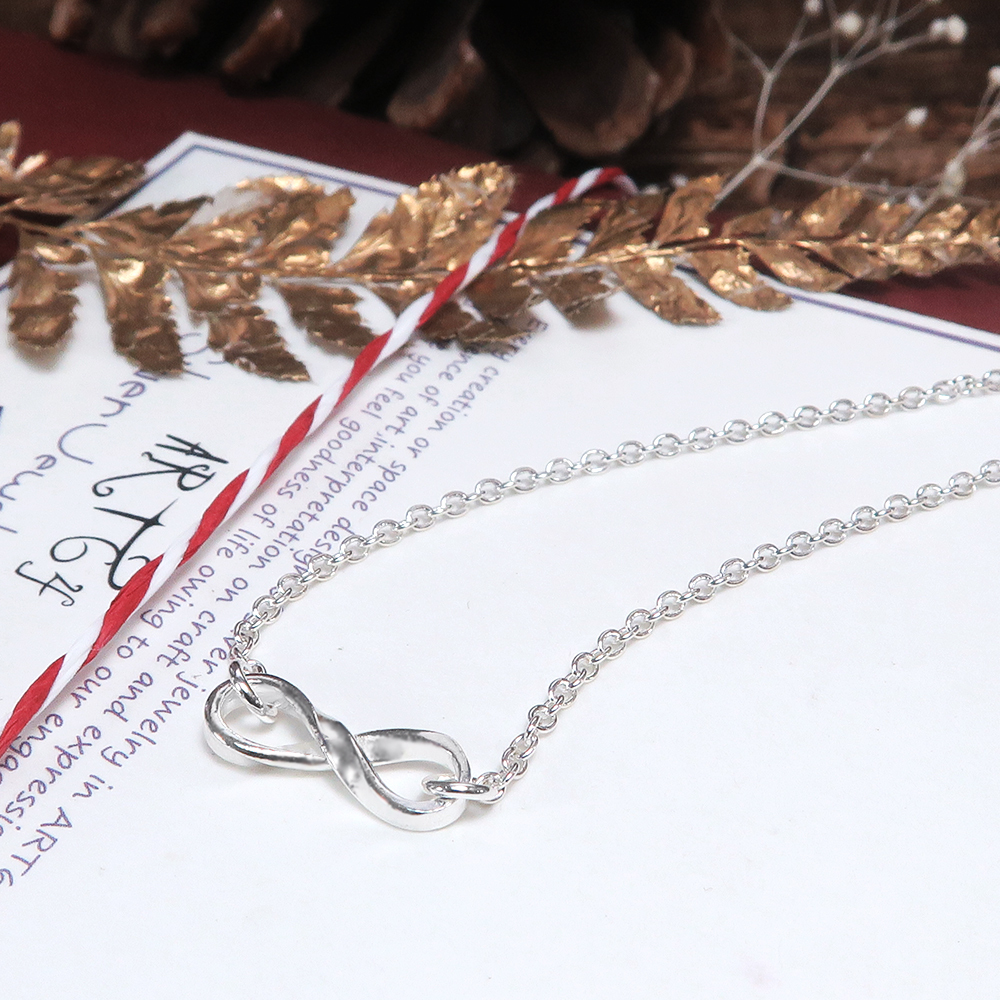 意念無限 925純銀項鍊 無限符號