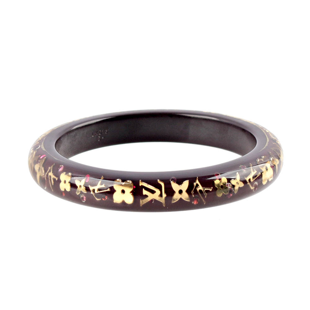 【Louis Vuitton】Monogarm綴飾壓克力手環