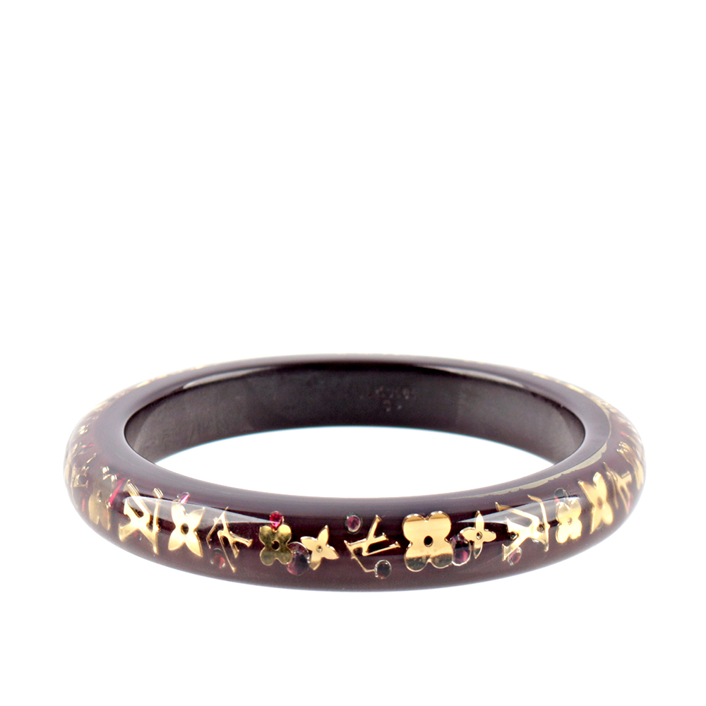 【Louis Vuitton】Monogarm綴飾壓克力手環