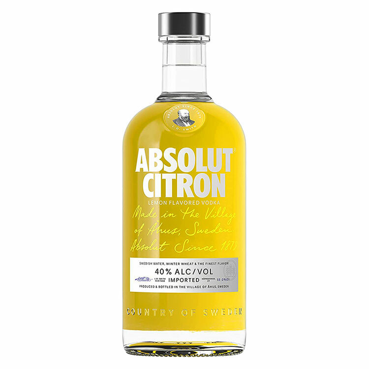 Absolut Citron Vodka  750ml