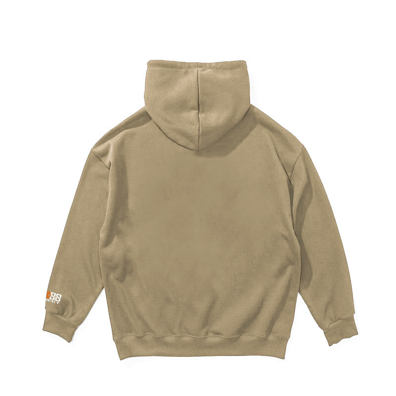 XCTRL x Gokuraku 極楽聯名鯉魚排氣管帽T-卡其