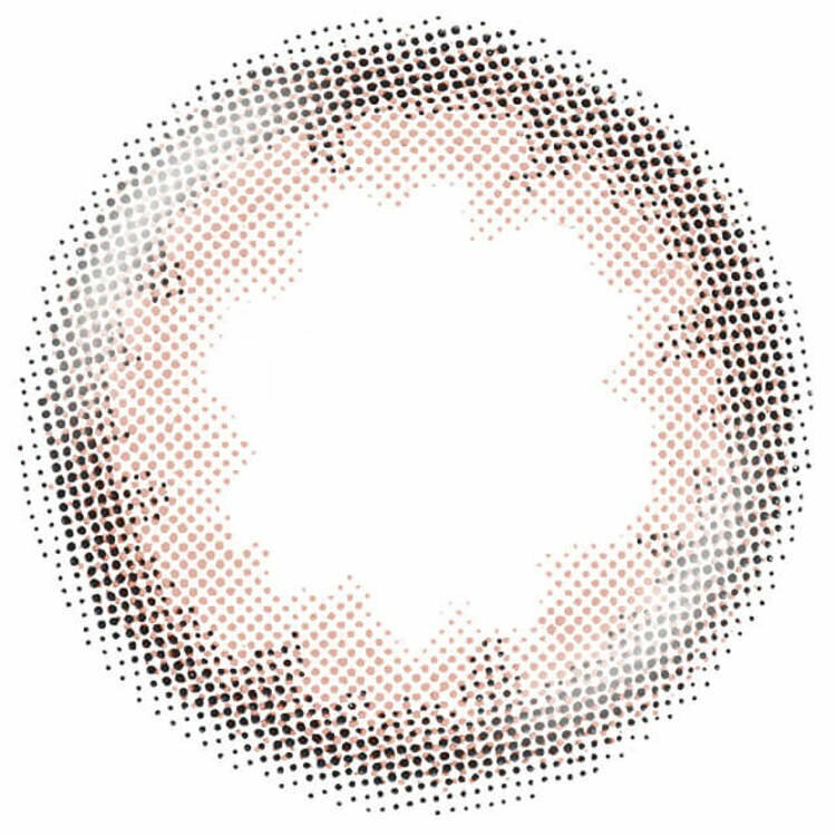 eyecloset 1 Day Clear Beige Coral 每日拋棄型有色彩妝隱形眼鏡｜每盒10片