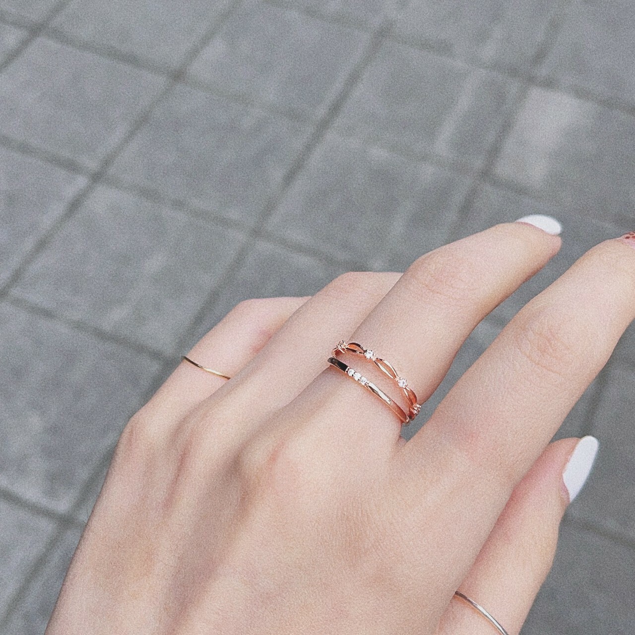 復古花圈 純銀戒指