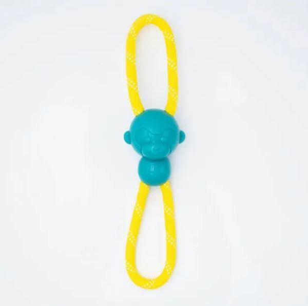 Zippy Paws - ZippyTuff Monkey RopeTugz® - Teal