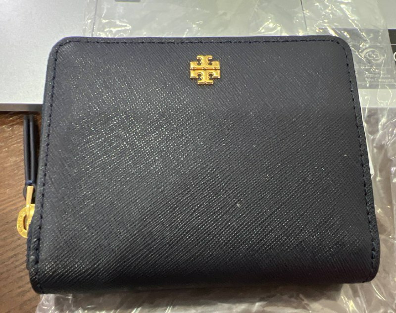 [S] TORY BURCH EMERSON MEDIUM WALLET,TORY NAVY, 136098-405 (STB223)