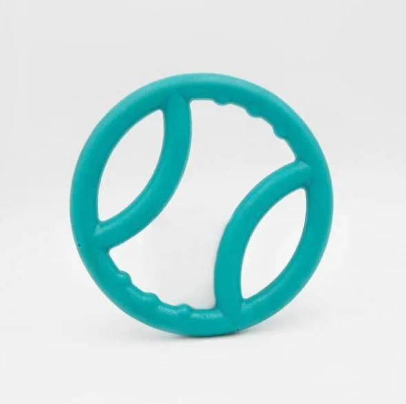 Zippy Paws - ZippyTuff Squeaky Ring - Teal