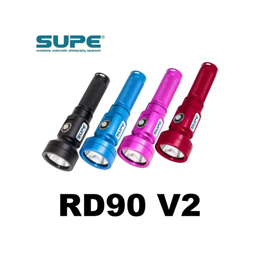 ▲SUPE RD90v2手電筒 2000流明(停產)