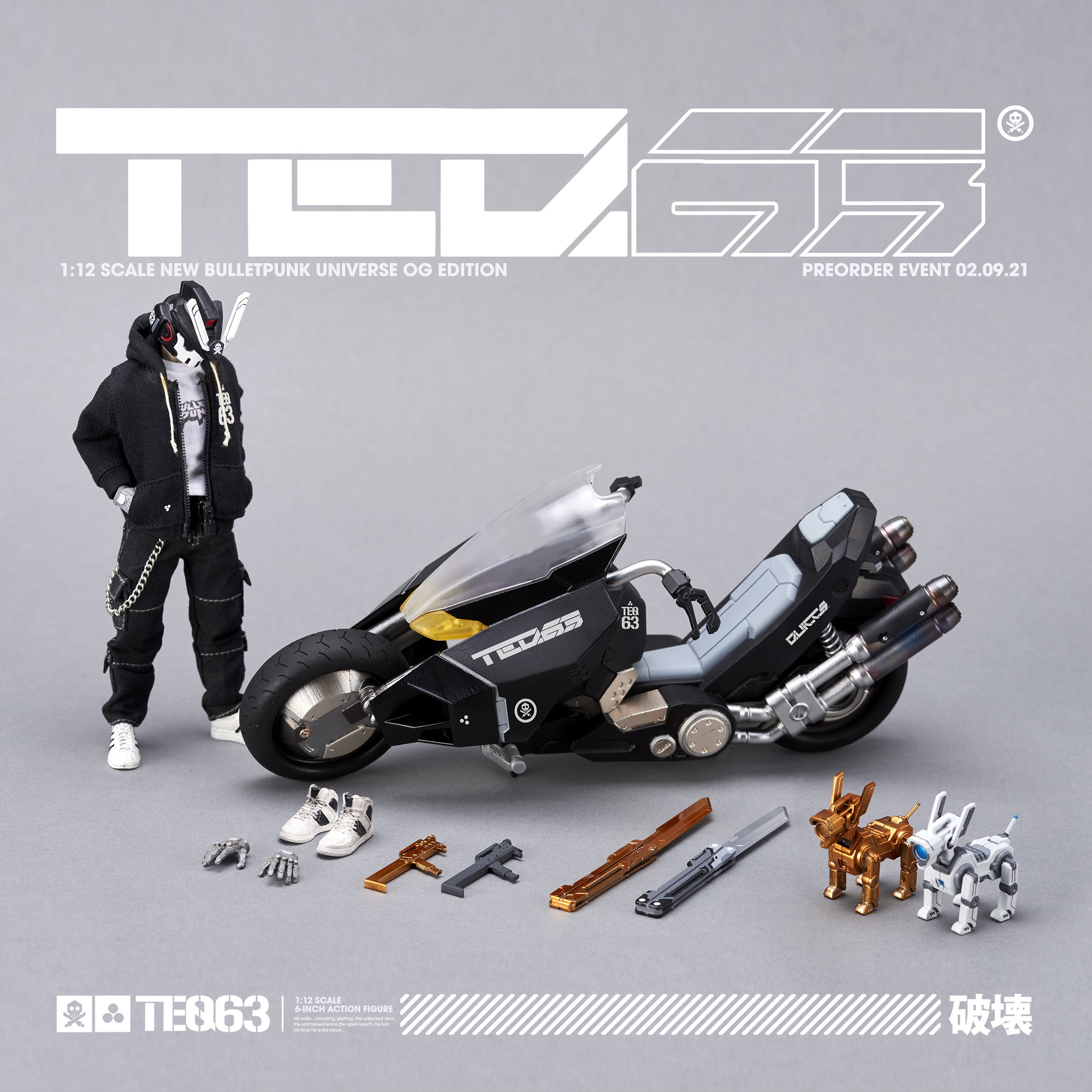 Devil Toys : 1/12 "TEQ63" OG Black Edition(Deluxe) 全球限量