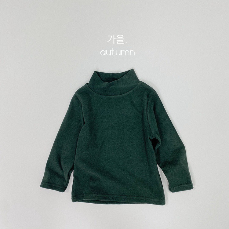 森林系軟綿綿半高領保暖內搭