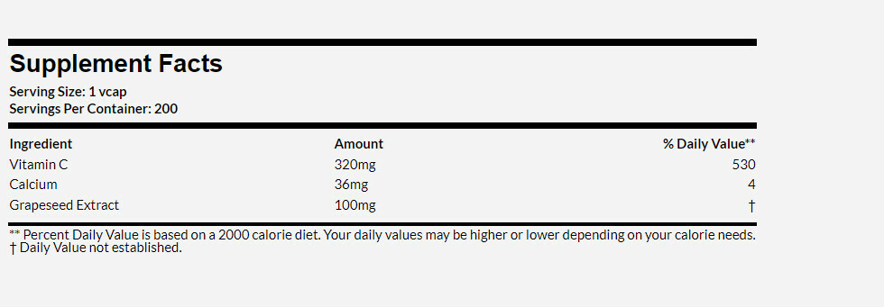 [預購] Now 葡萄籽萃取100mg 200粒 素食 含維他命C Grape Seed