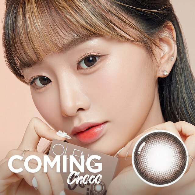 OLENS Coming Choco 月拋彩妝隱形眼鏡｜每盒2片