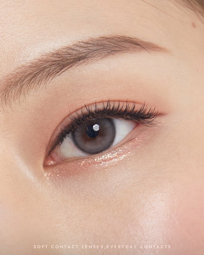 [散光版] OLENS VIVI RING Toric Gray Month 月抛棄散光彩妝隱形眼鏡｜每盒1片