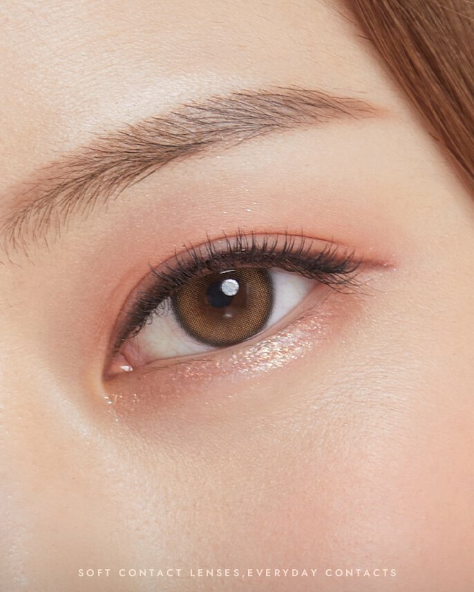 [散光版] OLENS VIVI RING 1 Month Toric Brown 月抛棄散光彩妝隱形眼鏡｜每盒1片