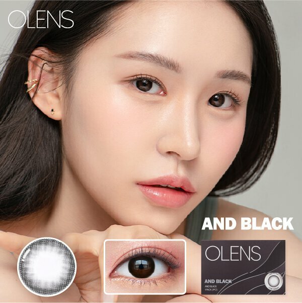 [月拋] OLENS And Black 月拋彩妝隱形眼鏡｜每盒2片
