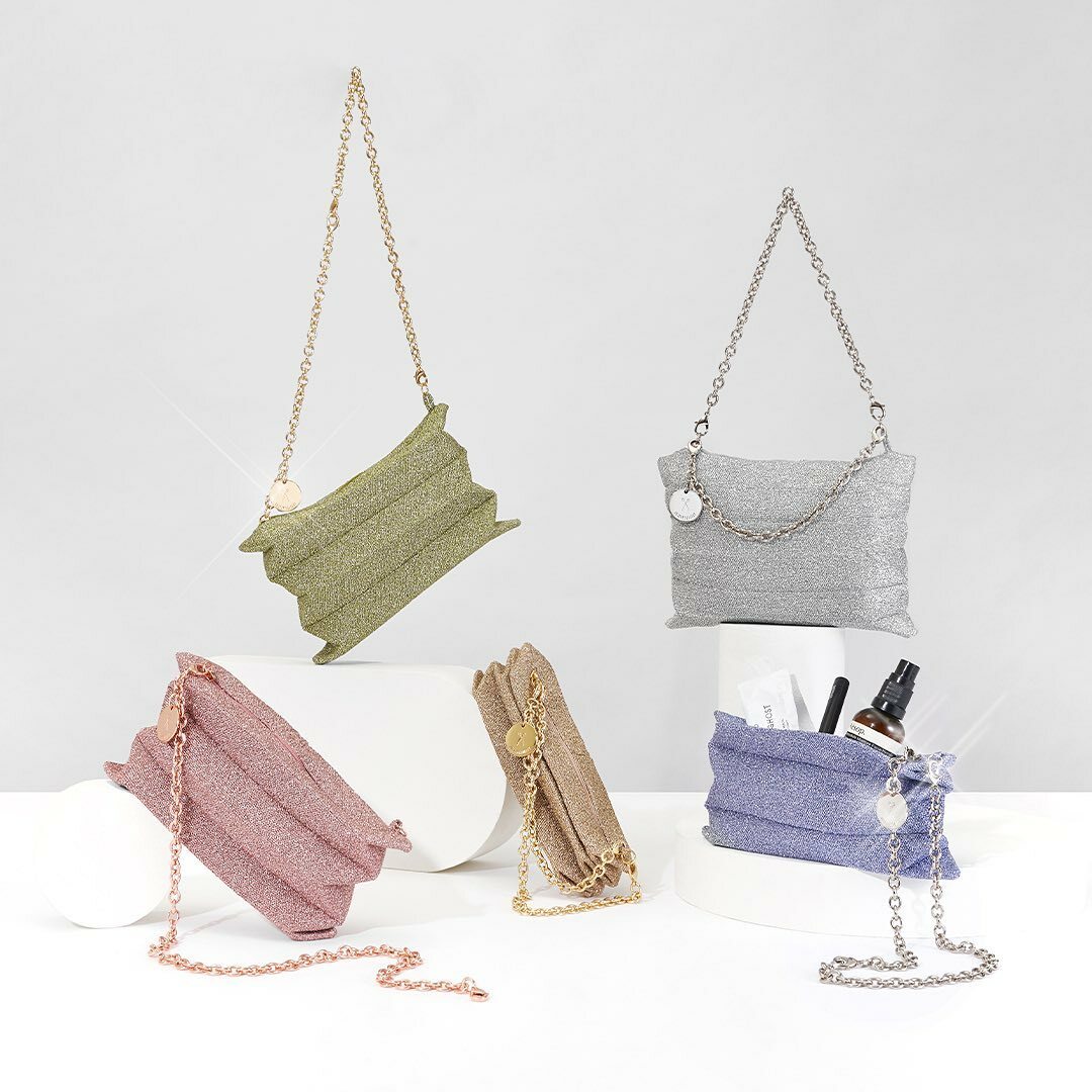 joseph & stacey,百摺包,針織,三宅一生, bao bao,韓星,太后,秀智,水桶包,