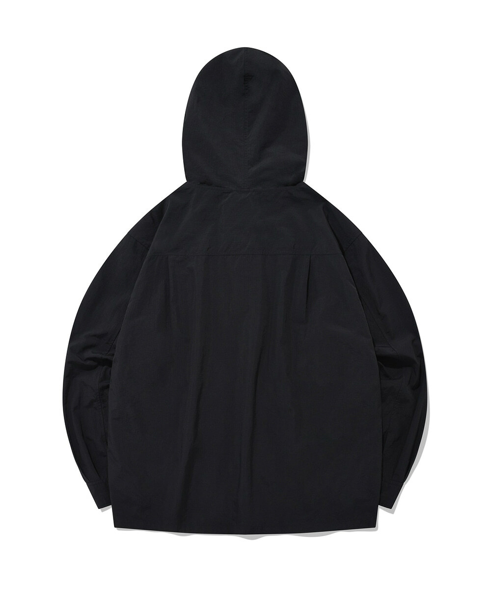 COVERNAT 小logo 素色簡約 帽T 夾克 黑色