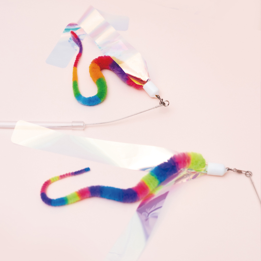 Zooah Rainbow Snake (Extra Long Wand)