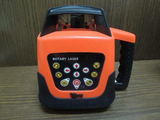 ＊中崙五金＊全自動雷射水平儀 旋轉雷射水準儀 紅光旋轉 R22A 外銷款 附贈平小+箱尺