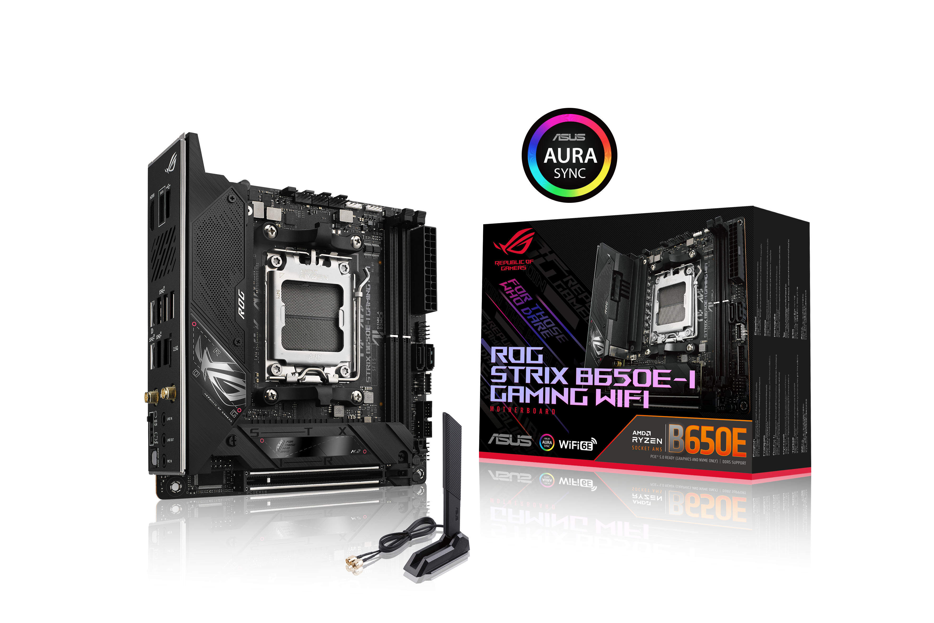 ROG STRIX B650E-I GAMING WIFI | Gaming motherboards｜ROG