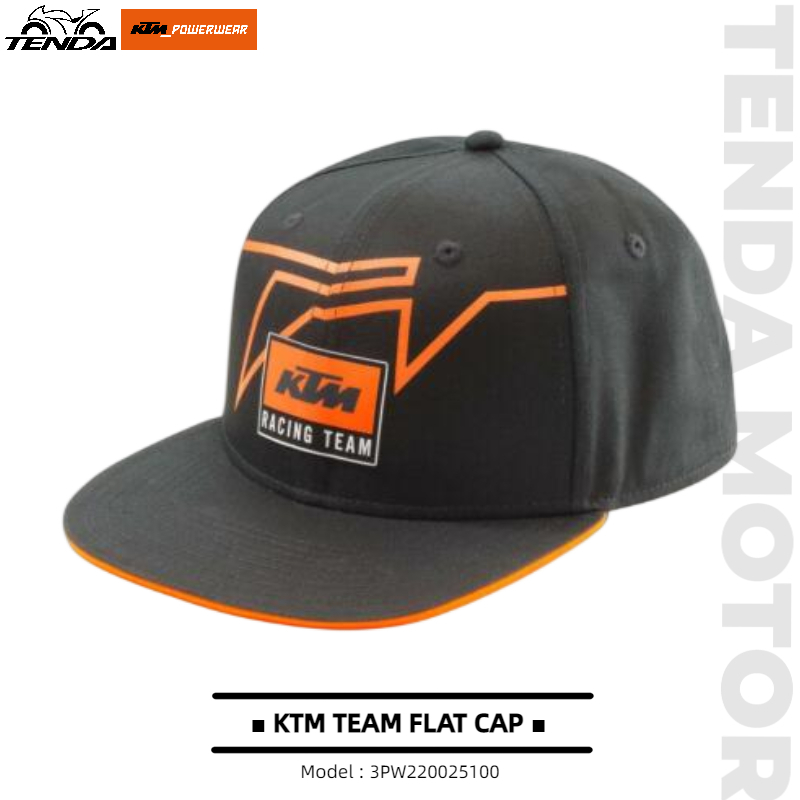 KTM TEAM FLAT CAP 棒球帽