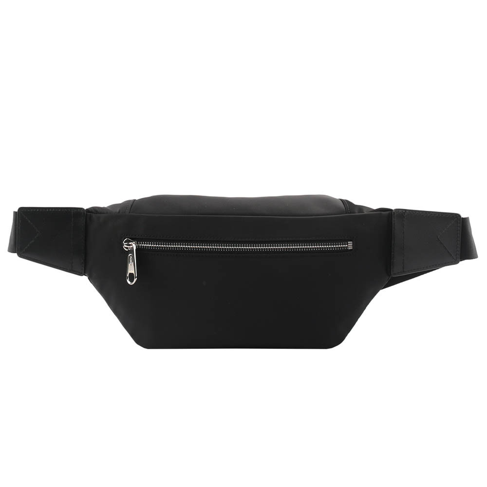 【BURBERRY】Logo 標誌尼龍 Sonny腰包(黑色) 8049095 A1189