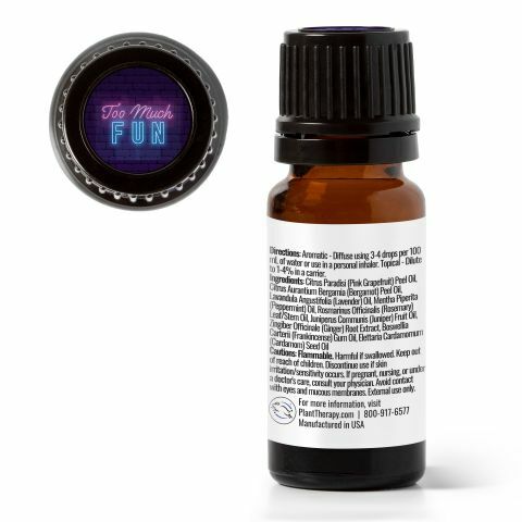 【新登場】美國 Plant Therapy 太開心 Too Much Fun 複方精油 10ml