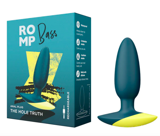 〔德國品牌〕ROMP Bass 後庭振動塞