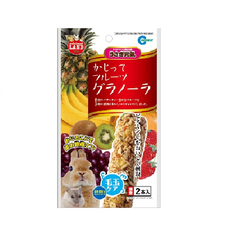 Marukan 水果燕麥小食棒 - 2pcs