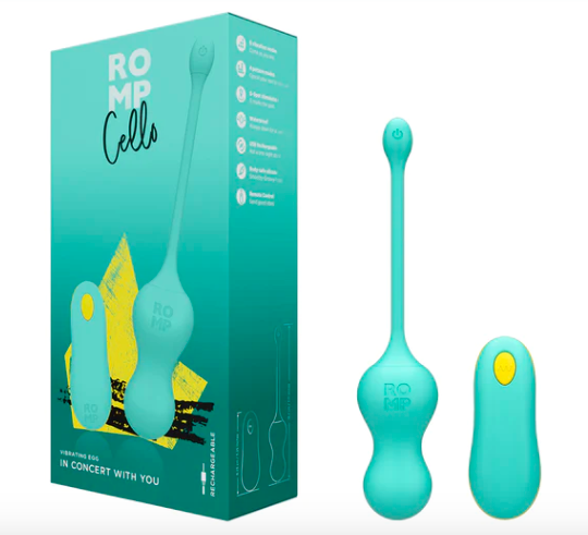 〔德國品牌〕ROMP Cello APP控制遙控震動蛋