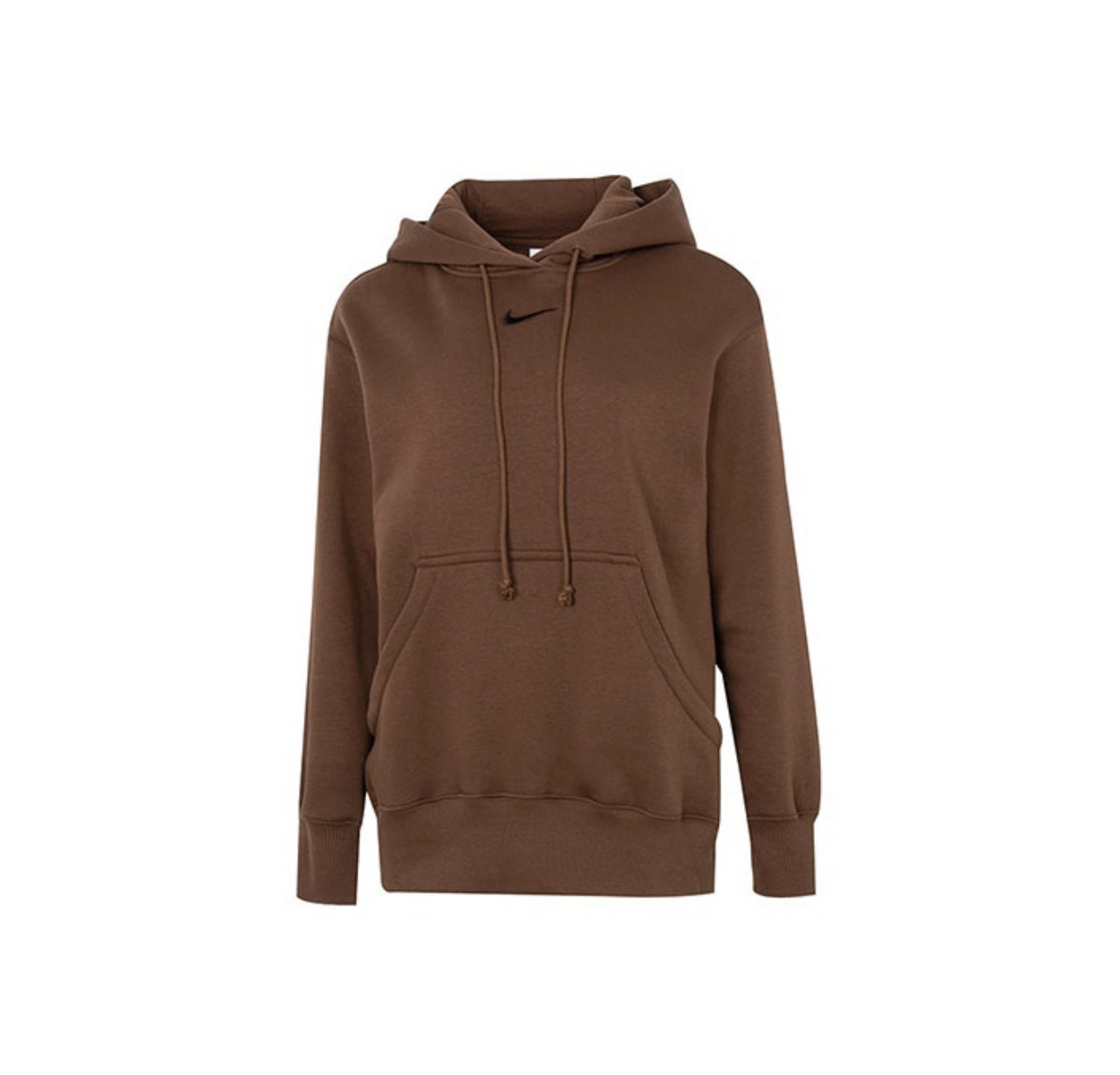 NIKE上衣 女款 帽T 長袖上衣 運動  咖 DQ5861-259 NOV LU