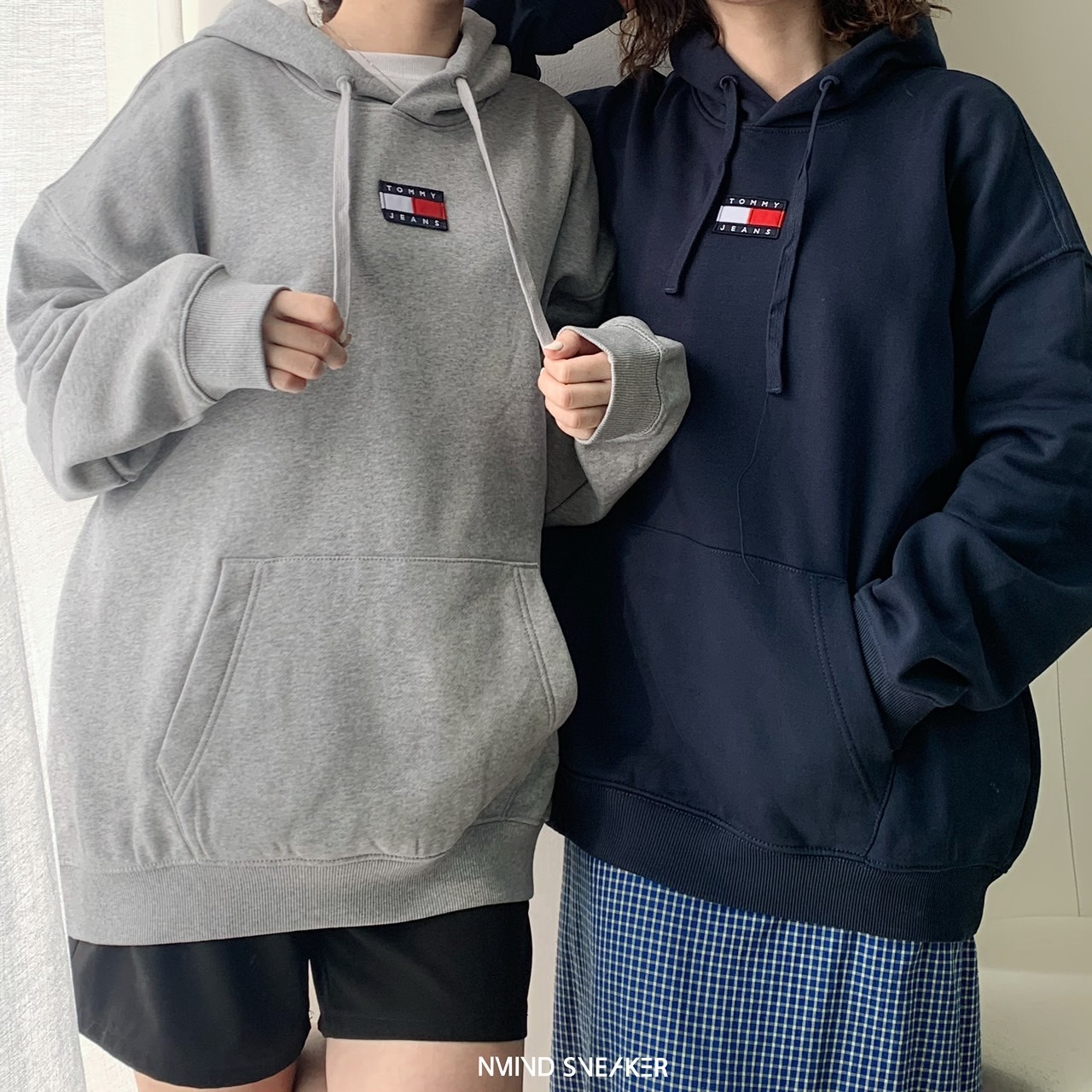 <快速出貨> Tommy 男版logo帽T 黑/灰/藍