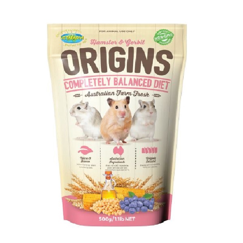 Vetafarm 倉鼠原生飼料 - 500g