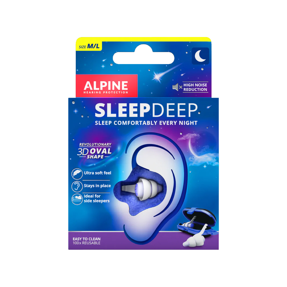 Alpine SleepDeep 睡眠耳塞 無痛耳塞 隔音耳塞 軟耳塞 耳塞 ALPINE-S-DEEP