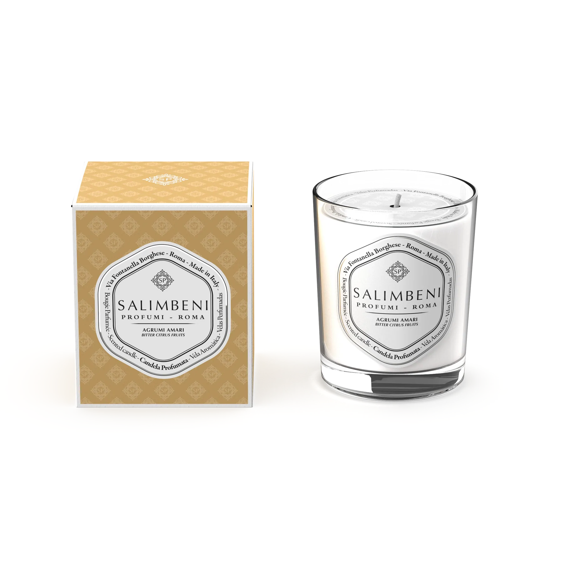 Salimbeni 水漾威尼斯 苦橙香根草香氛蠟燭 190g