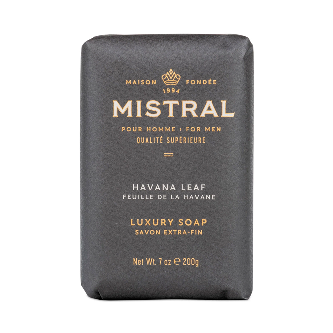 美國 Mistral - 哈瓦那雪茄 頂級奢華香水皂 / 沐浴香皂（Havana Leaf）