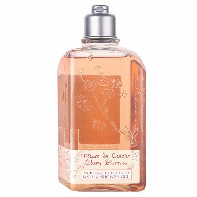 LOCCITANE 歐舒丹 櫻花沐浴啫喱 250ml (平行進口)沖涼液 沐浴露 【286098/754115】