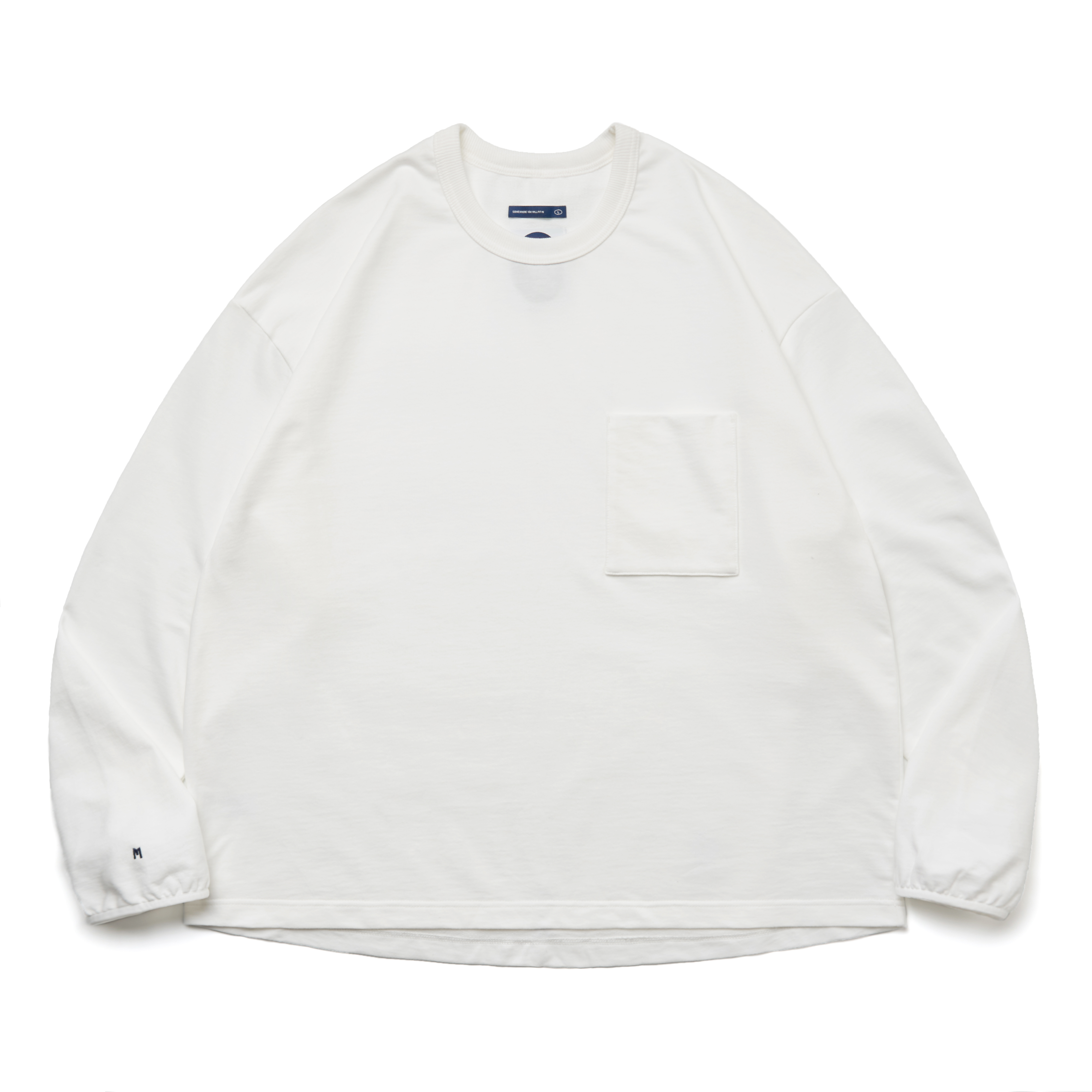 MELSIGN - November L/S Pocket Tee - White