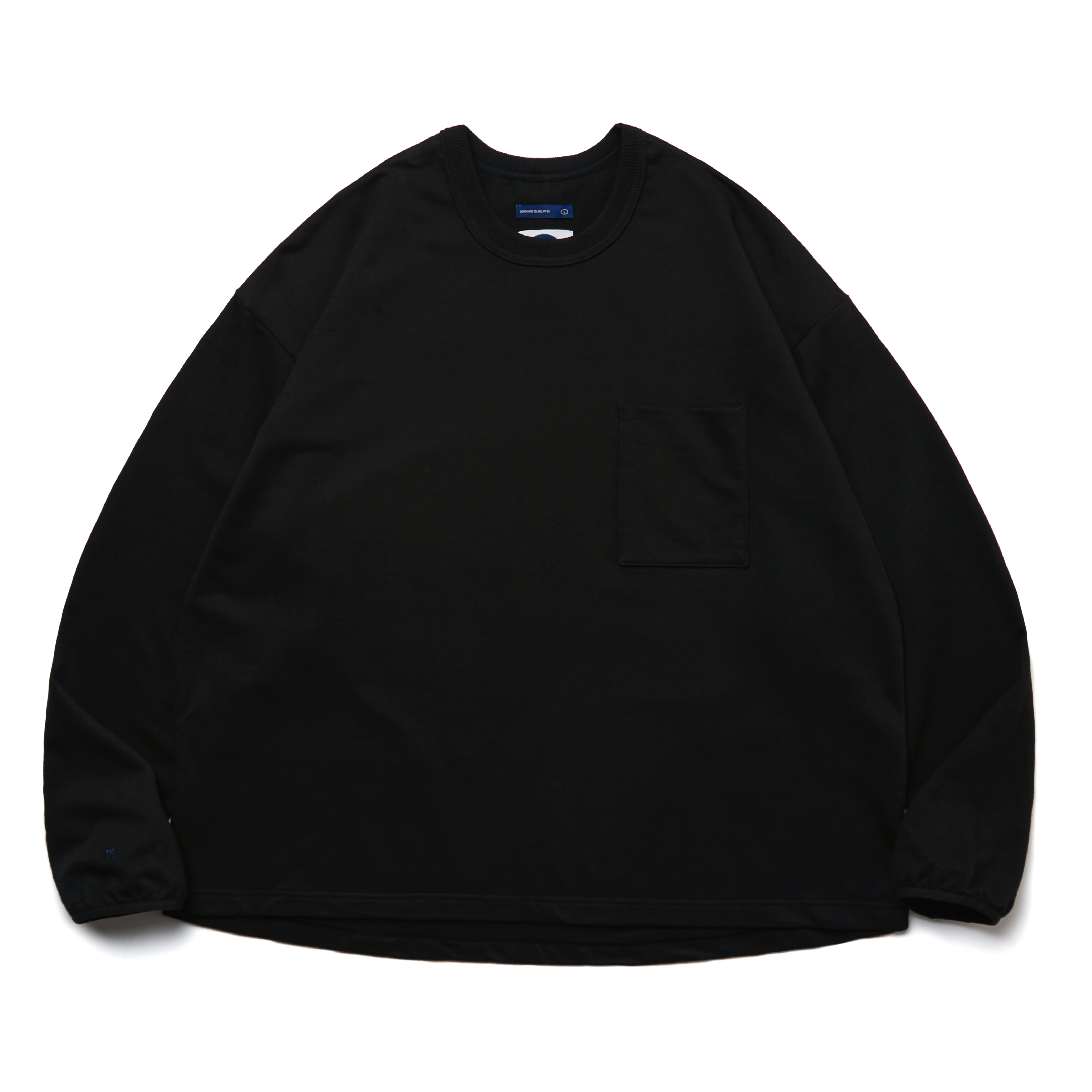 MELSIGN - November L/S Pocket Tee - Black